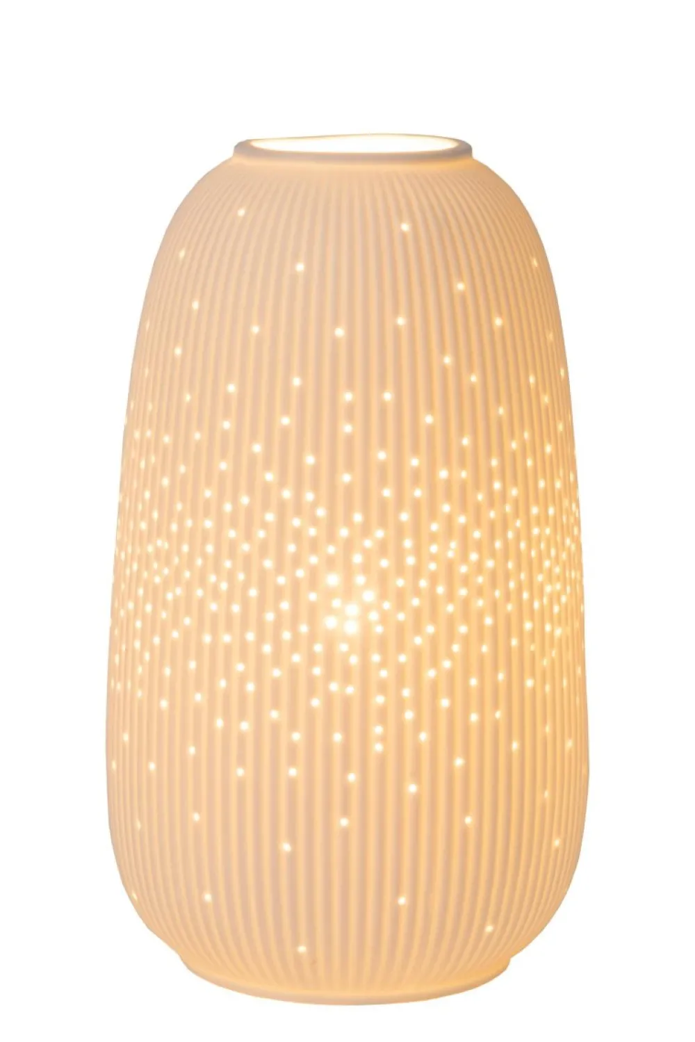 Lucide Flores 24cm bordslampa Vit