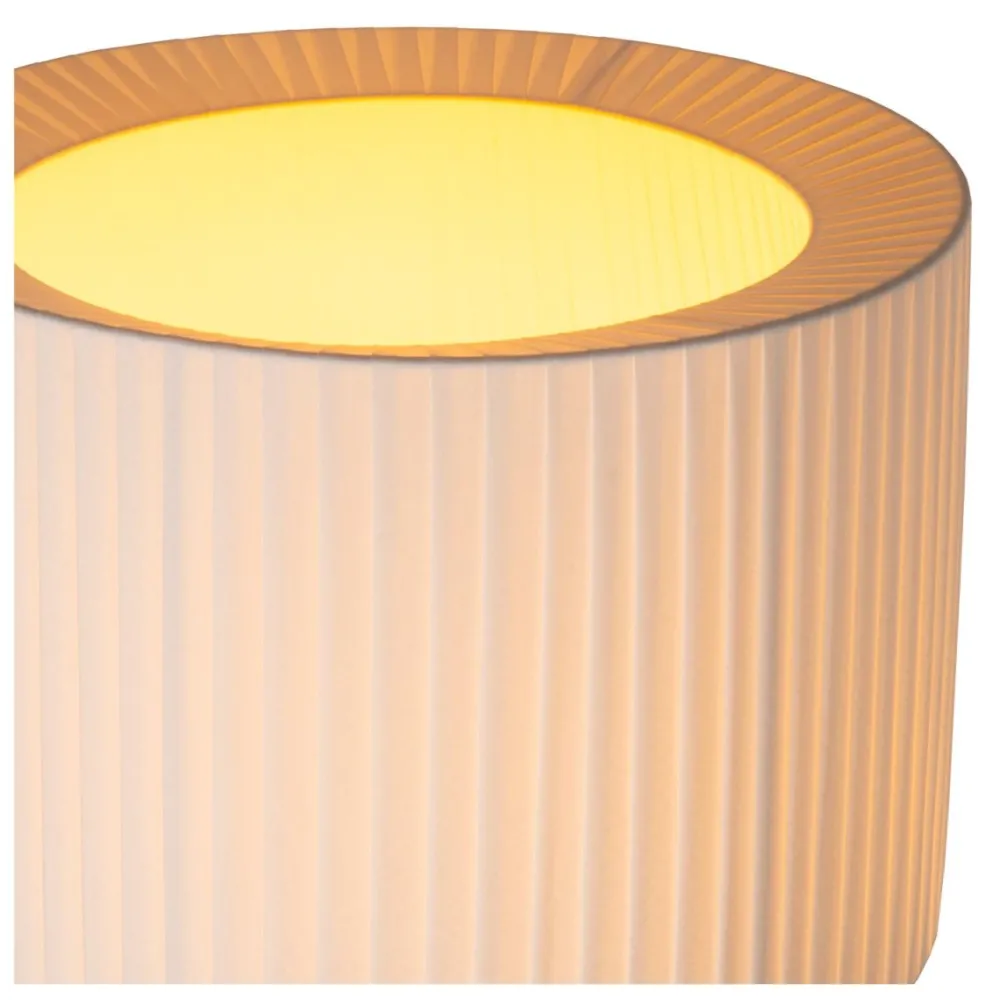 Outlet Lucide Fold golvlampa Vit
