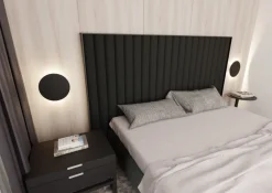 Discount Emibig Lighting Form Ø30 vägglampa Svart
