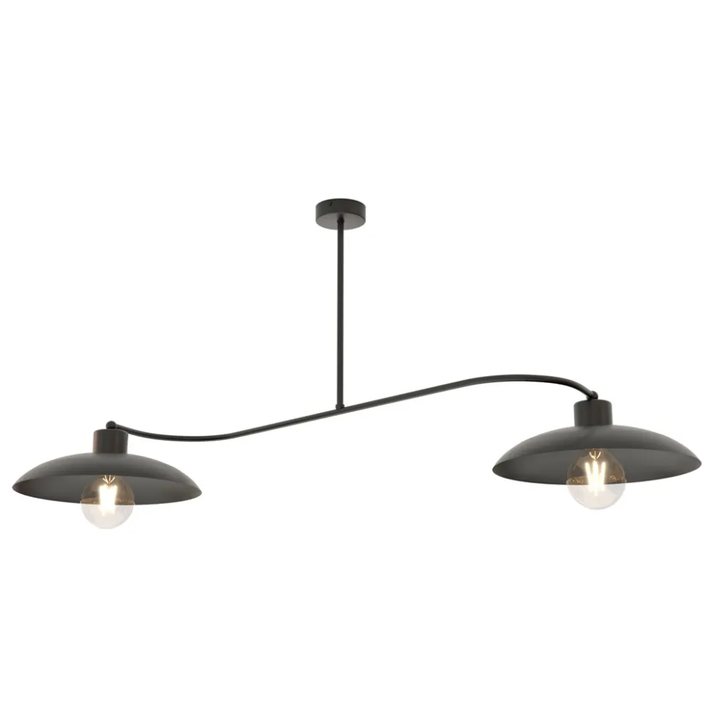 Outlet Emibig Lighting Foster 100cm plafond Svart
