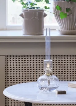Clearance Strömshaga Fotogenlampa Oval Marja Transparent