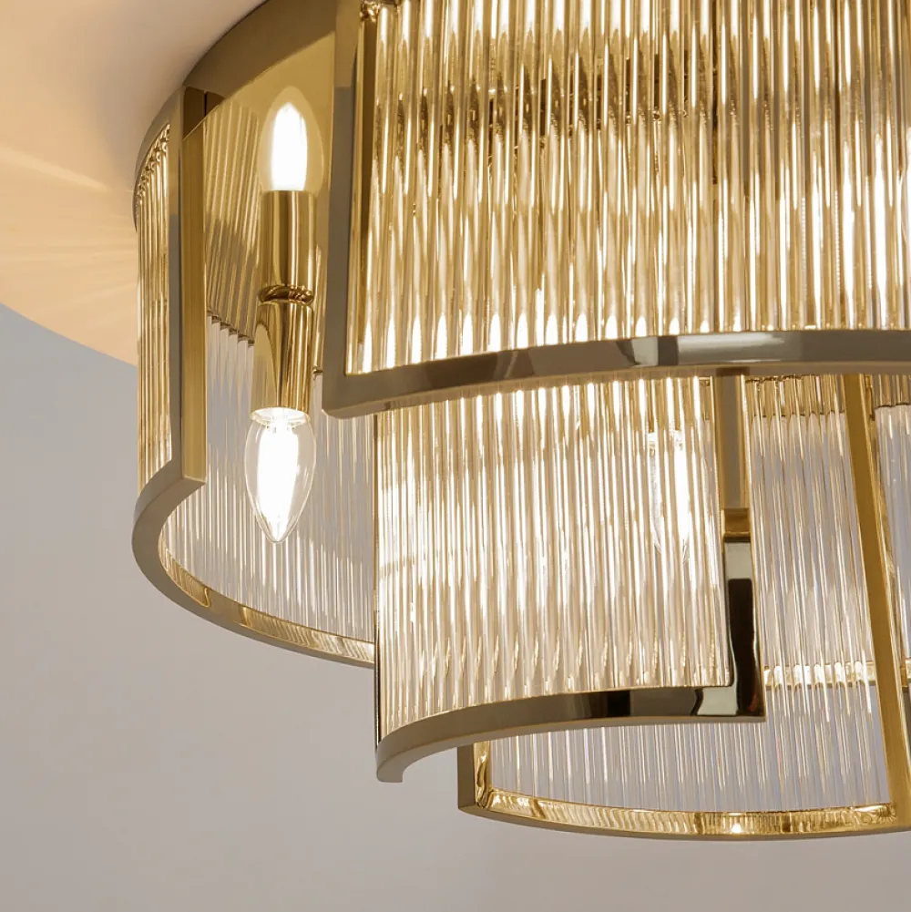 Maytoni Frame Ø55 plafond Guld