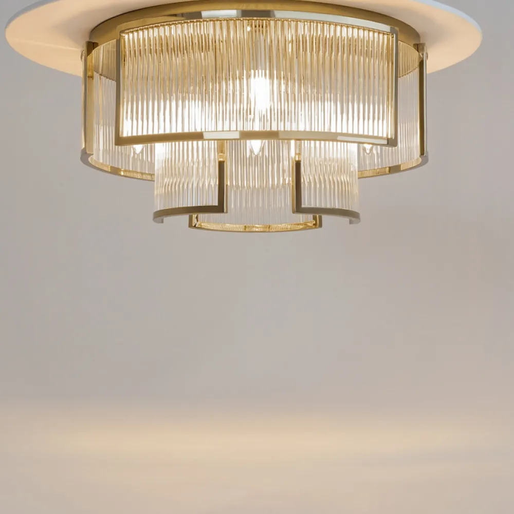 Maytoni Frame Ø55 plafond Guld