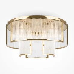 Maytoni Frame Ø65 plafond Guld