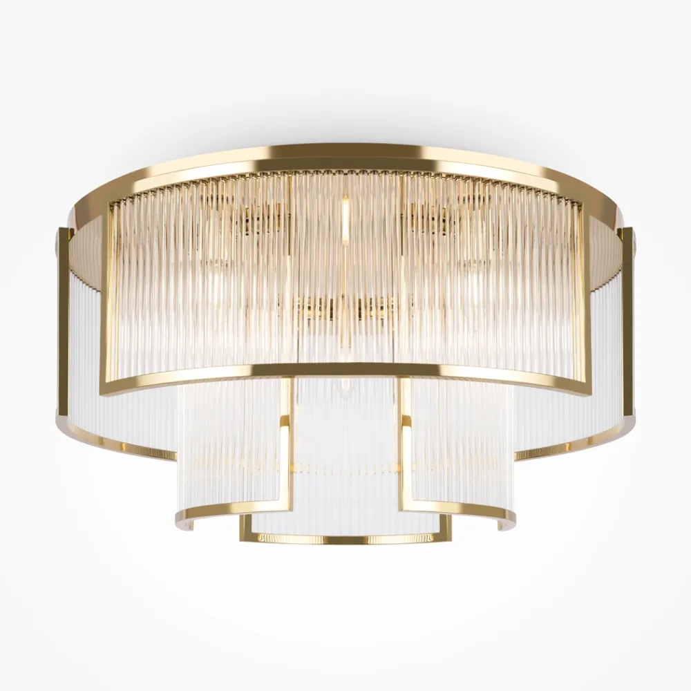 Maytoni Frame Ø65 plafond Guld