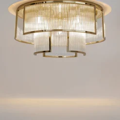 Maytoni Frame Ø65 plafond Guld