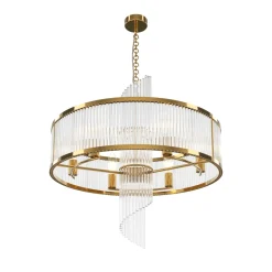 New Maytoni Frame Ø58 taklampa Guld