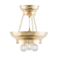 Outlet Karlskrona lampfabrik Fröding ampel 200 Mässing