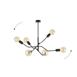 Hot Emibig Lighting Frix Ø66 taklampa Svart