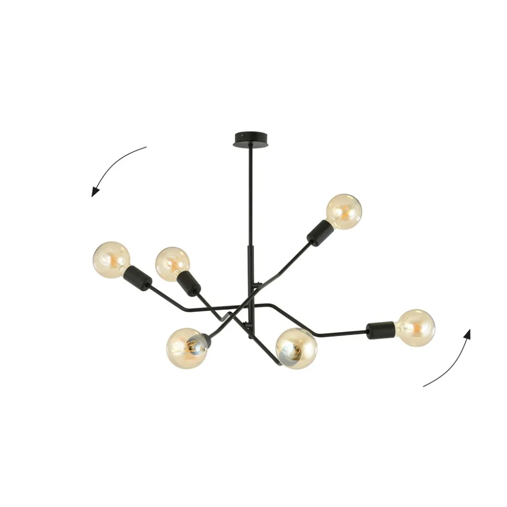 Hot Emibig Lighting Frix Ø66 taklampa Svart