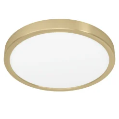 Best Eglo Fueva Ø28 plafond Borstad mässing