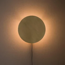 PR Home Fullmoon Ø35 vägglampa Silver