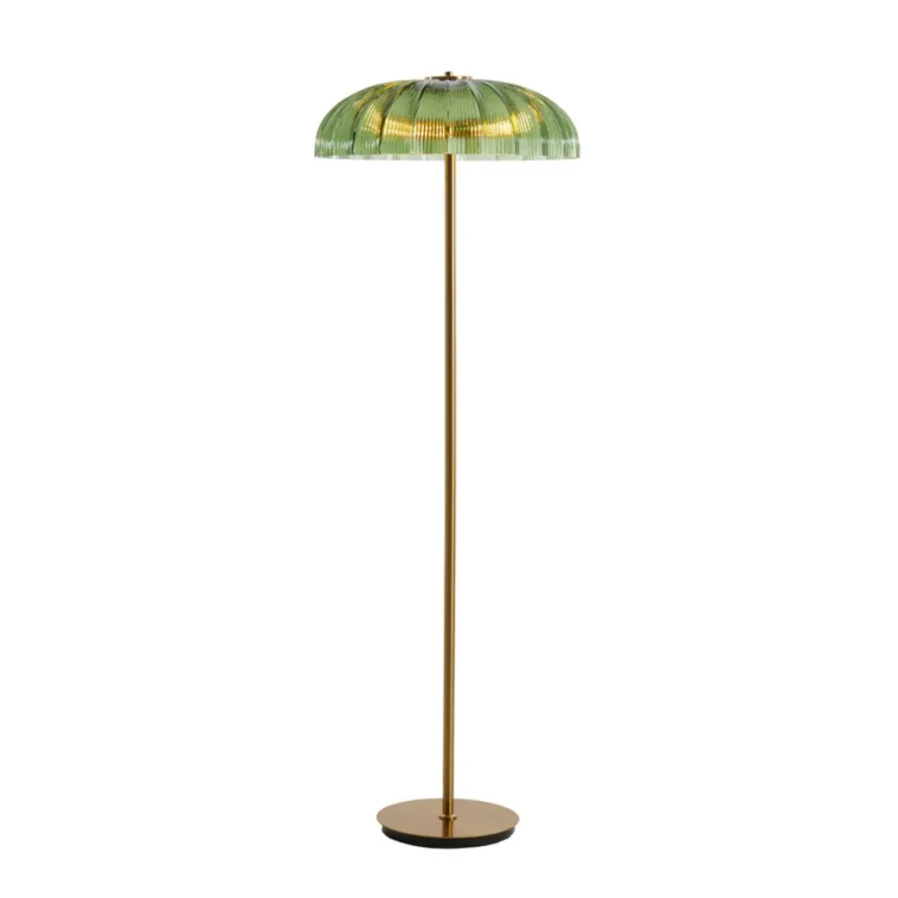 Sale Light & Living Fungo golvlampa Guld/grön