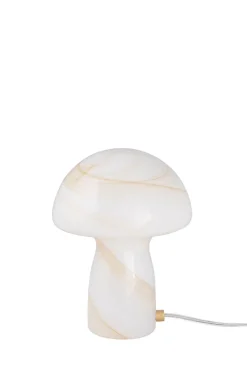 New Globen Lighting Fungo Swirl 20cm bordslampa Beige