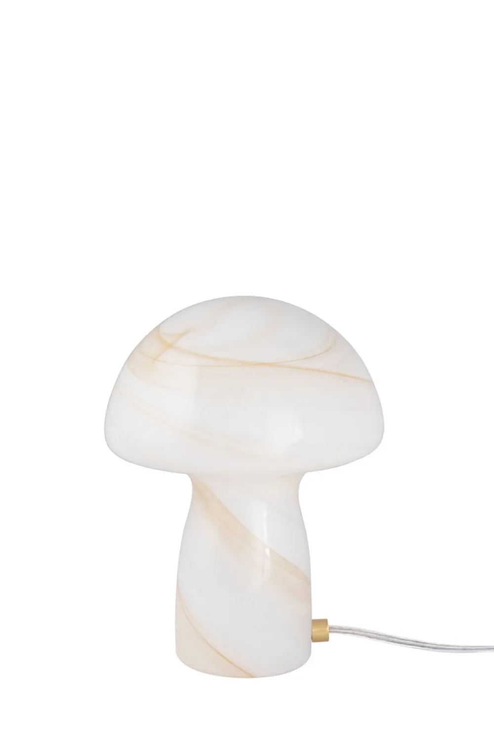 New Globen Lighting Fungo Swirl 20cm bordslampa Beige