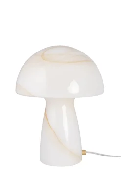 Hot Globen Lighting Fungo Swirl 30cm bordslampa Beige