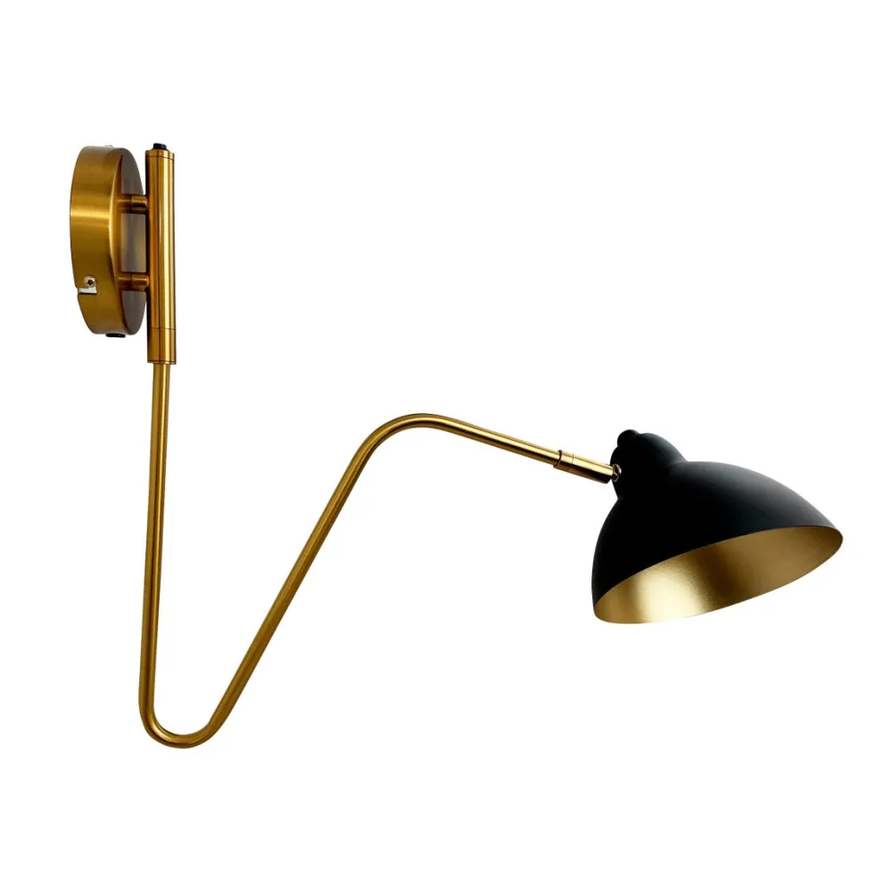 Sale Dyberg Larsen Futura 52cm vägglampa Mässing