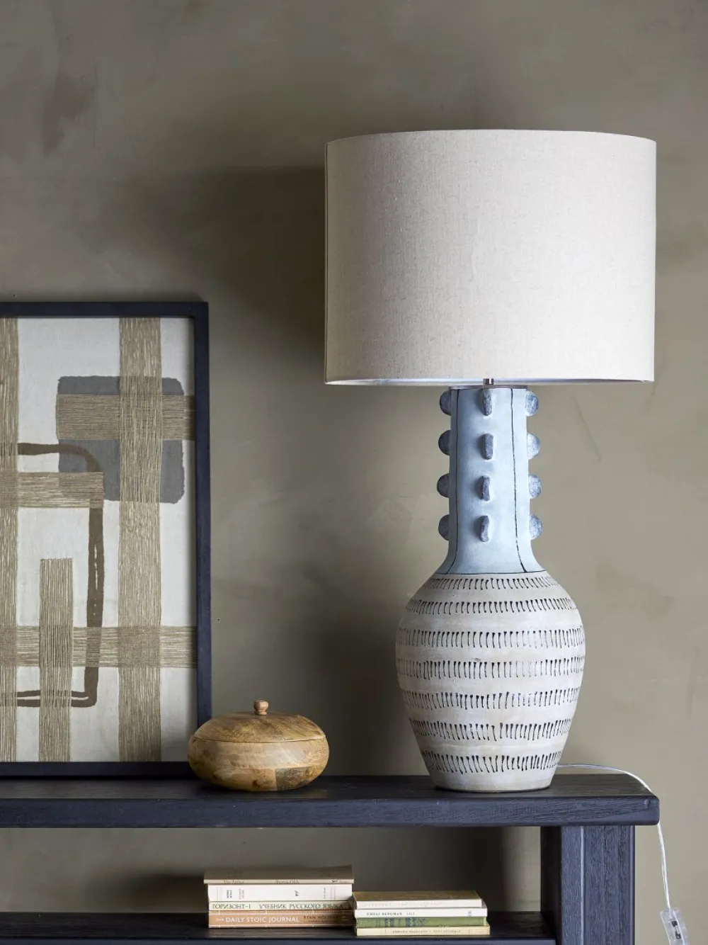 Discount Bloomingville Gadiela golvlampa Blå