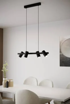Outlet Eglo Gatuela 76cm taklampa Svart
