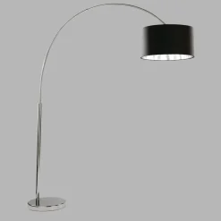 Hot Searchlight Giant Arc golvlampa Krom