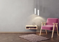 New Lucide Gipsy Ø7 taklampa Vit