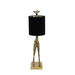 Clearance Light & Living Giraffe 60cm bordslampa Guld