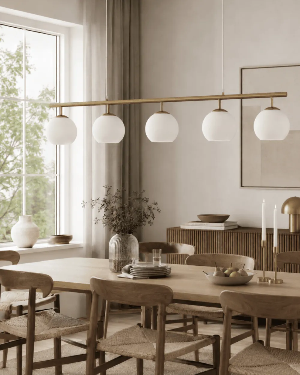 Online Nordic Lighting Globi 5 120cm taklampa