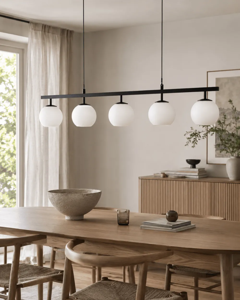 Online Nordic Lighting Globi 5 120cm taklampa