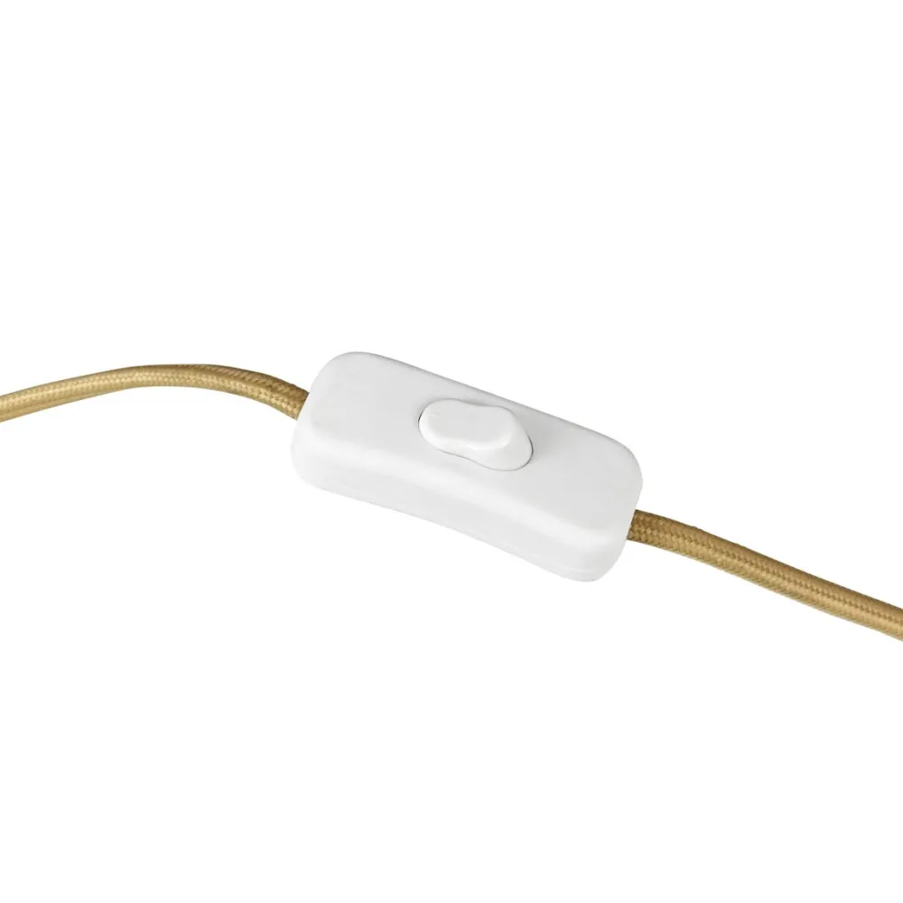 Discount Dyberg Larsen Globus 44cm bordslampa Mässing/beige