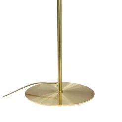 Hot Dyberg Larsen Globus golvlampa Mässing/beige