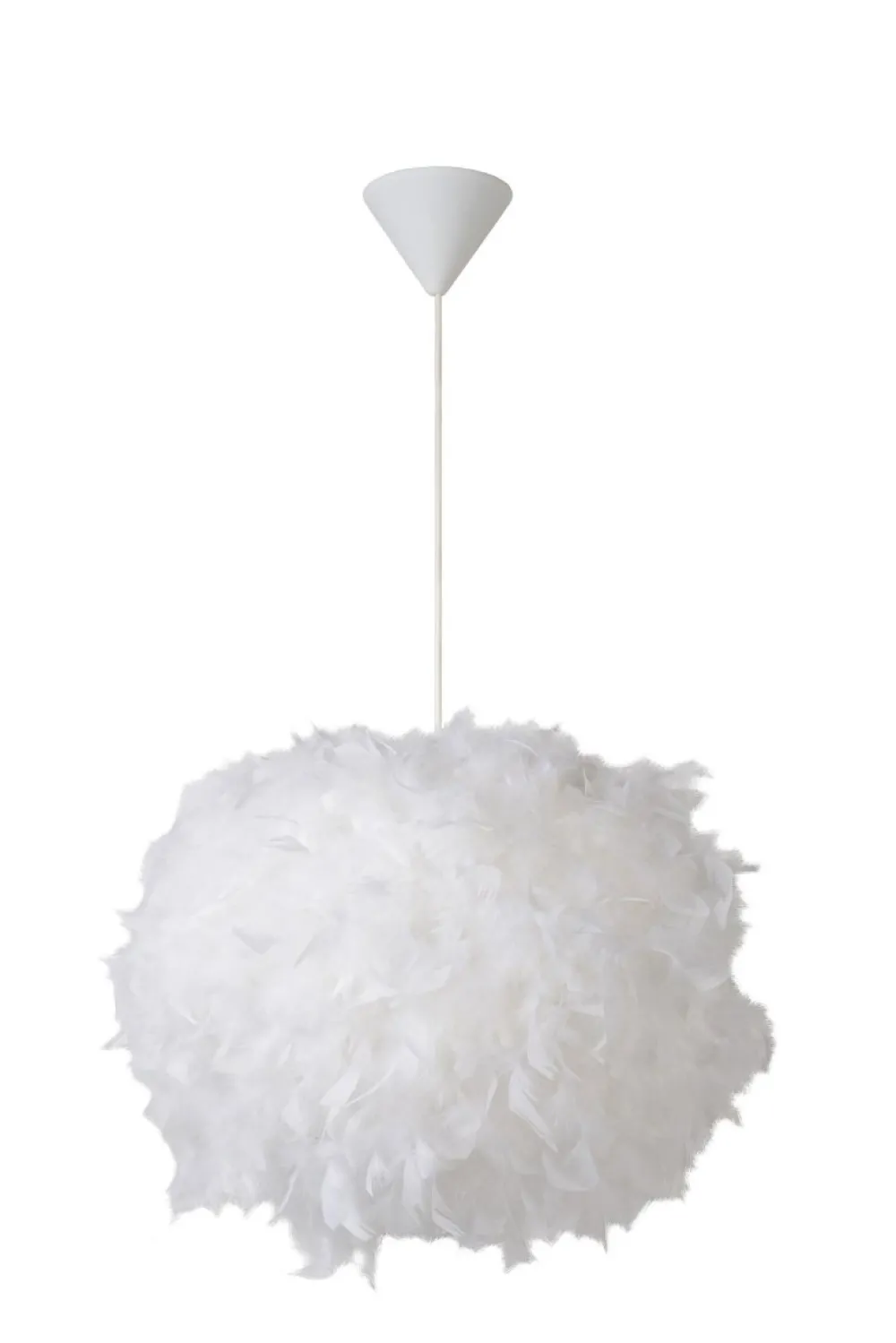 Clearance Lucide Goosy Soft Ø50 taklampa Vit