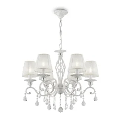 Discount Maytoni Grace Ø65 taklampa Vit
