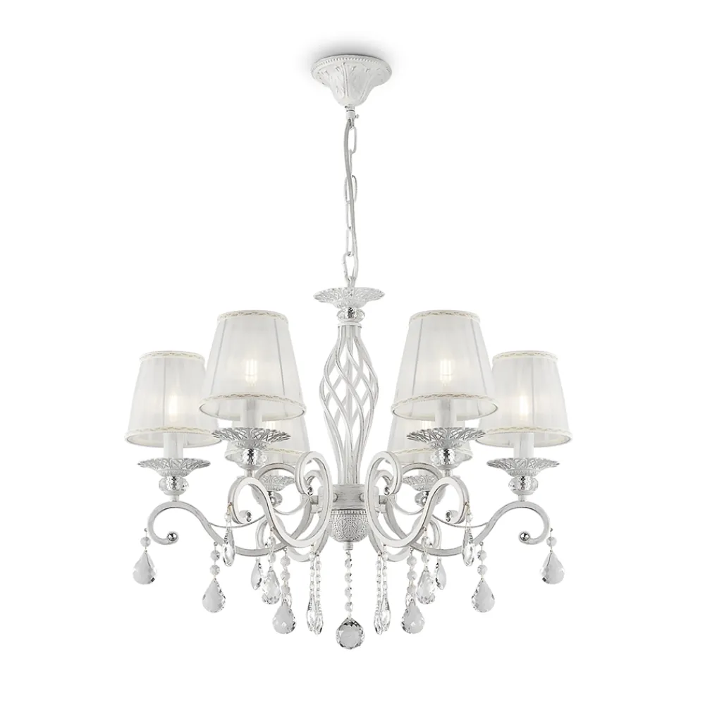 Discount Maytoni Grace Ø65 taklampa Vit