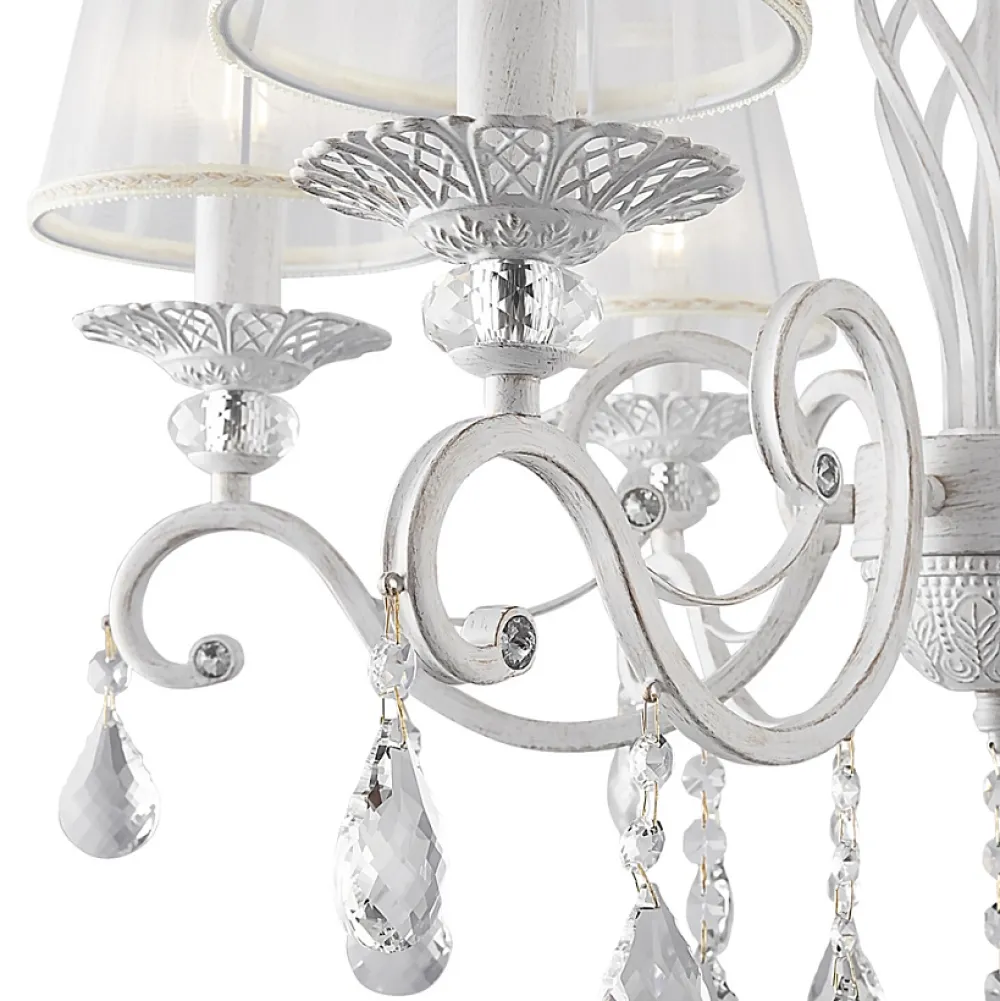 Discount Maytoni Grace Ø65 taklampa Vit