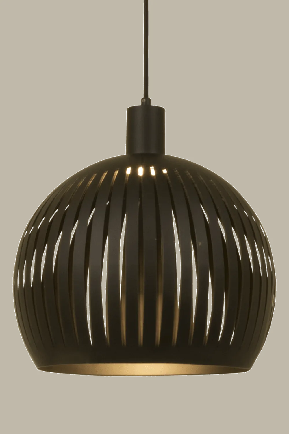 Clearance Aneta Lighting Grafika Ø30 taklampa Svart