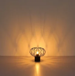Discount Globo Lighting Greys 25cm bordslampa Svart