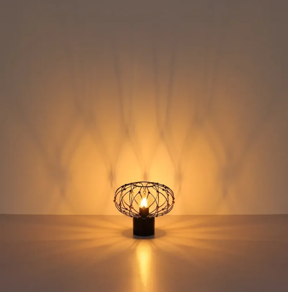 Discount Globo Lighting Greys 25cm bordslampa Svart