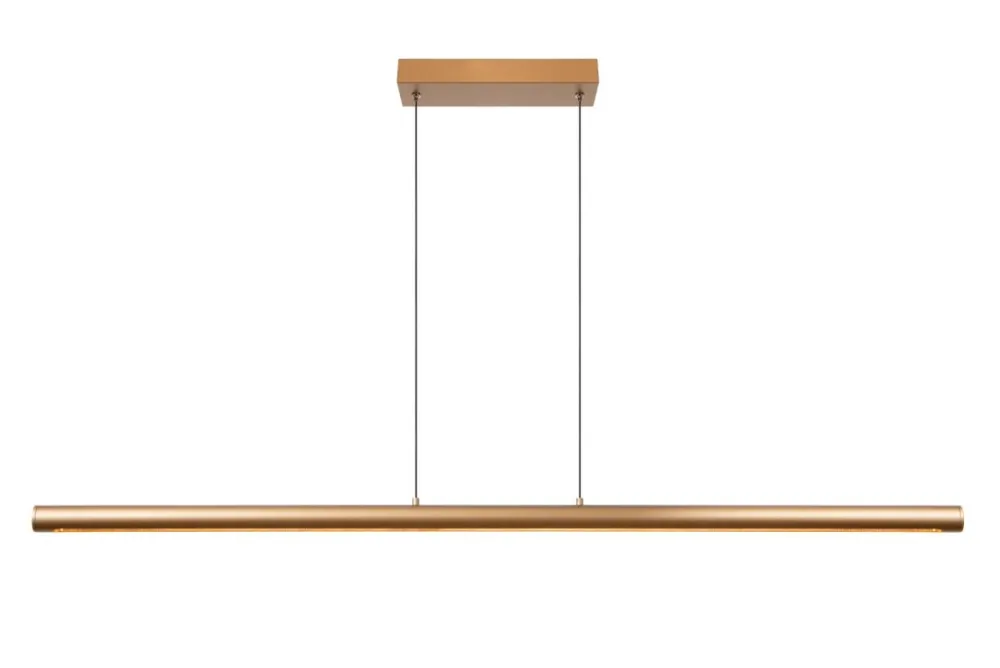 Outlet Lucide Griffith 140cm taklampa Brons