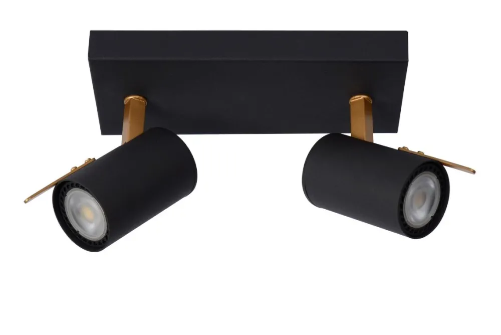 Best Lucide Grony 2 spotlight Svart