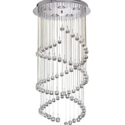 Discount Searchlight Hallway Ø40 taklampa Krom