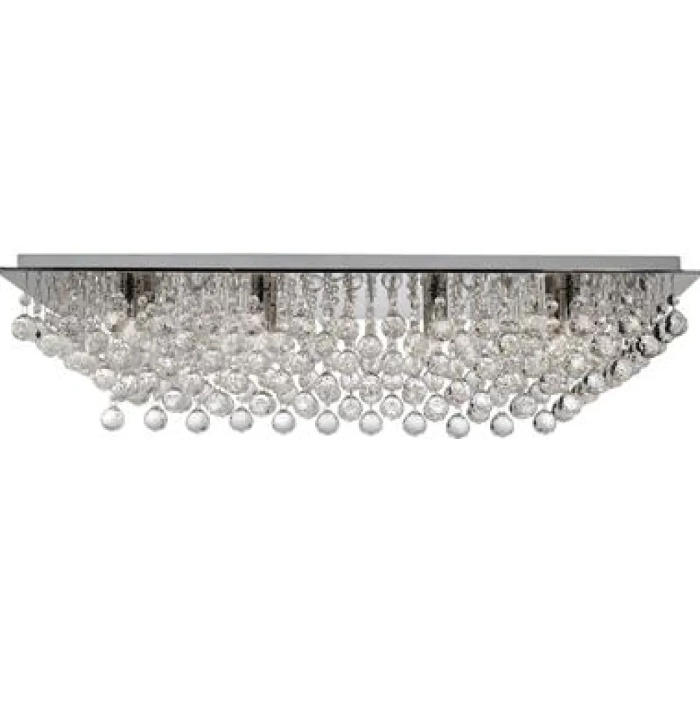 Hot Searchlight Hanna 83cm kristall Krom