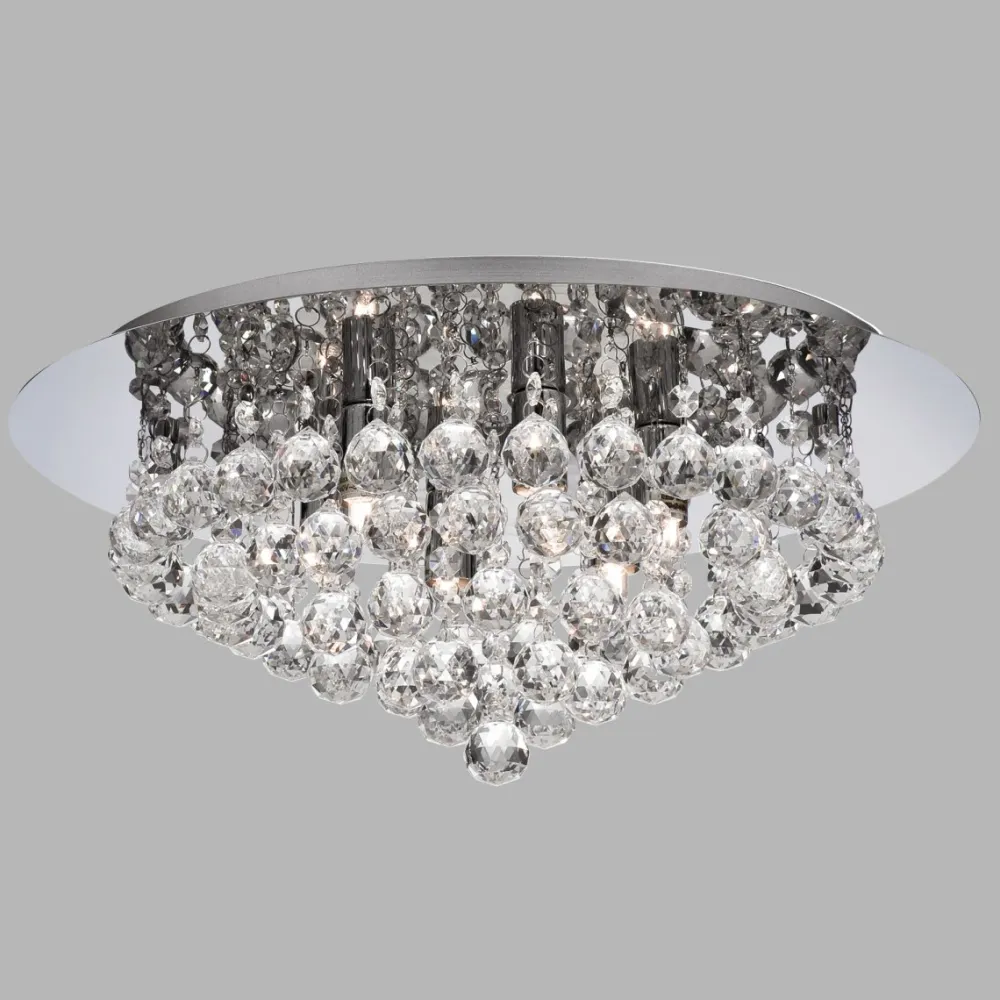 Hot Searchlight Hanna Ø45 kristall Krom
