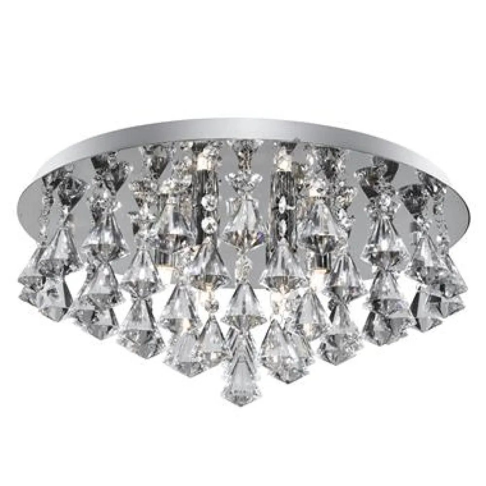Discount Searchlight Hanna Ø45 kristall Krom