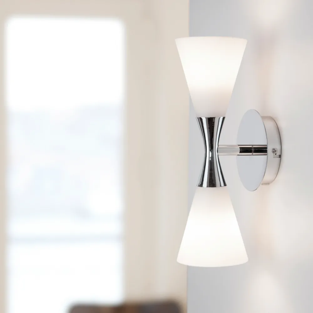 Outlet Herstal Harlekin duo vägglampa