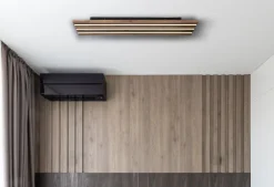 Globo Lighting Hayden 80cm plafond Trä