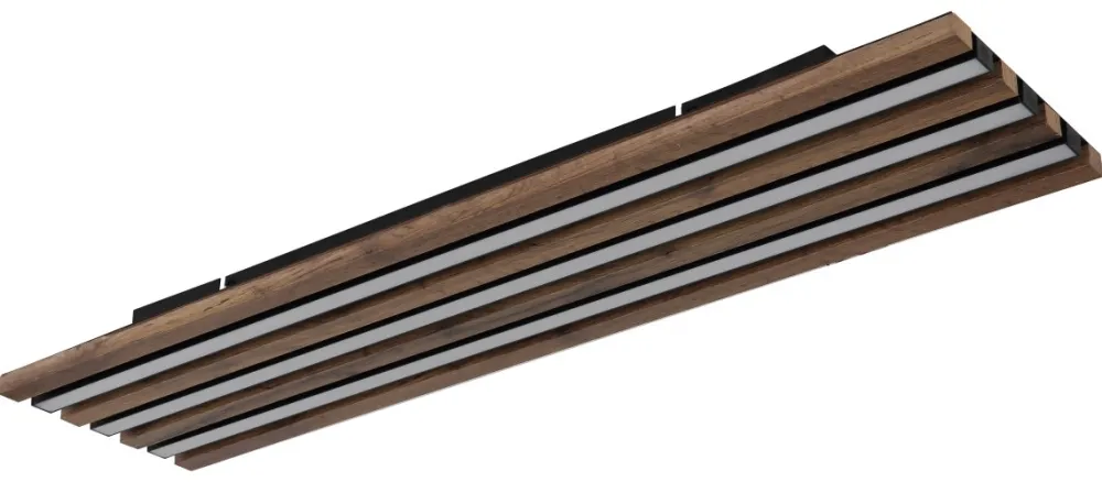 Globo Lighting Hayden 80cm plafond Trä