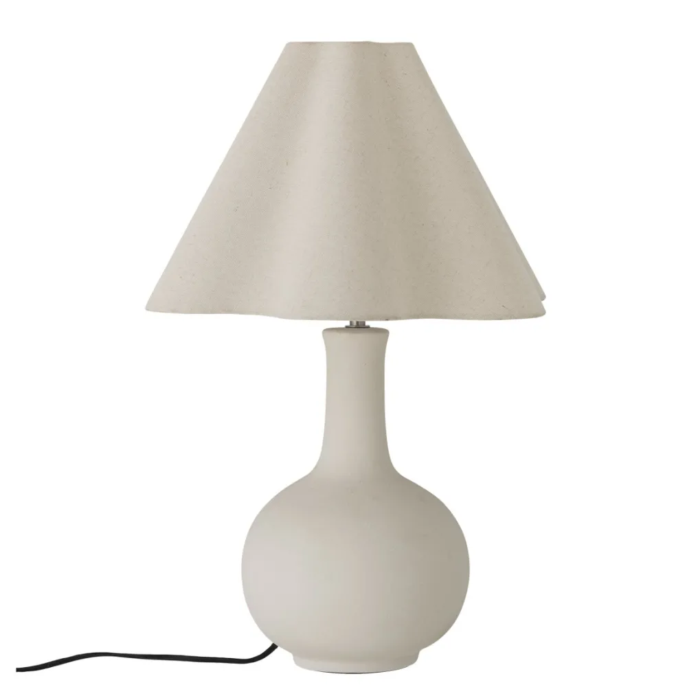 Bloomingville Heide 60cm bordslampa Naturvit