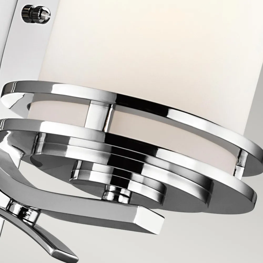 New Elstead Lighting Hendrik 30cm badrumslampa Polerad krom