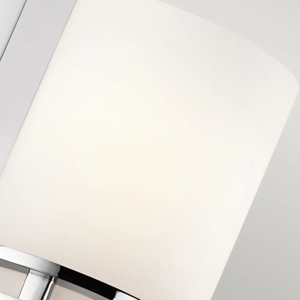 New Elstead Lighting Hendrik 30cm badrumslampa Polerad krom