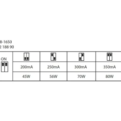 Outlet Designlight Henry Basic 4000K 165cm Vit
